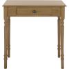 SAFAVIEH Home Collection – Arina Desert Brown Writing Desk, 1-Drawer Traditional Desk, Classic Home Office Design (DSK5710H)
