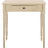 SAFAVIEH Home Collection – Arina Sand Writing Desk, 1-Drawer Traditional Desk, Classic Home Office Design (DSK5710E)