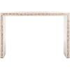 SAFAVIEH Home Collection Kestrel White/Gold Capiz Shell Console Table (Fully Assembled)