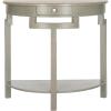 SAFAVIEH Home Collection Liana Ash Grey 1-Drawer Console Table(Ash Grey)
