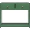 SAFAVIEH Home Collection Sadie Contemporary Turquoise Green 2-Drawer Console Table (Fully Assembled)(Turquoise)