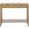 SAFAVIEH Home Collection Thurston Desert Brown 2-Drawer Console Table for Entryway, Living Room, Foyer(Desert Brown)