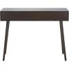 Safavieh Home Albus Mid-Century Modern Antique White 3-drawer Console Table(Dark Chocolate)