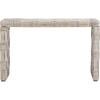 Safavieh Home Collection Adkin White Rattan Console Table(White Washed)