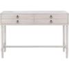 Safavieh Home Collection Aliyah White 4-Drawer Console Table(Greige)