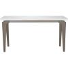 Safavieh Home Collection Josef Mid-Century Modern White and Dark Brown Console(White / Grey)