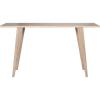 Safavieh Home Collection Manny Mid-Century White Lacquer Console Table(Oak)