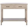 Safavieh Home Collection Peyton Brown 2-Drawer Console Table CNS5704C(Greige)