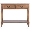 Safavieh Home Collection Primrose Brown 2-Drawer Console Table(Brown)