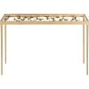 Safavieh Home Collection Rosalia Butterfly Console, Antique Gold