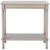 Safavieh Home Collection Tinsley Brown Rectangular Bottom Shelf Console Table(Greige)