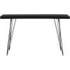 Safavieh Home Collection Wolcott Mid-Century Modern Taupe and Black Console Table(Black / Black)