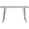 Safavieh Home Collection Wolcott Mid-Century Modern Taupe and Black Console Table(Grey / Black)