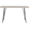 Safavieh Home Collection Wolcott Mid-Century Modern Taupe and Black Console Table(Taupe / Black)