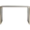 Safavieh Home Kylie Glam Black Marble and Brass Console Table