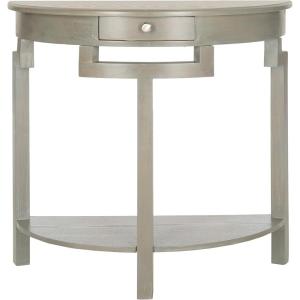 SAFAVIEH Home Collection Liana Ash Grey 1-Drawer Console Table(Ash Grey)
