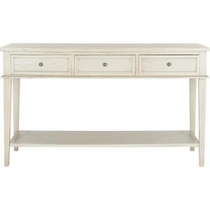 Safavieh American Homes Collection Manelin Sepia Console Table(White Washed)