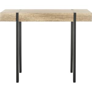 Safavieh Home Alyssa Rustic Brown and Black Console Table