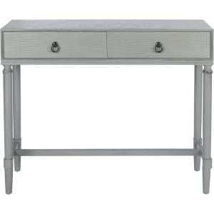 Safavieh Home Collection Aliyah Greige 2-Drawer Console Table(Distressed / Grey)