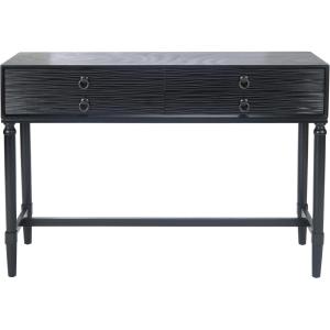 Safavieh Home Collection Aliyah White 4-Drawer Console Table(Black)