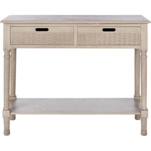 Safavieh Home Collection Landers Greige2-Drawer Console Table CNS5710D, Greige(Greige)