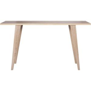 Safavieh Home Collection Manny Mid-Century White Lacquer Console Table(Oak)