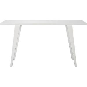 Safavieh Home Collection Manny Mid-Century White Lacquer Console Table(White)