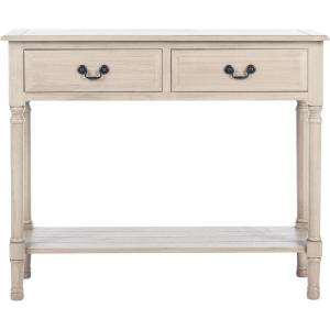 Safavieh Home Collection Primrose Brown 2-Drawer Console Table(Greige)