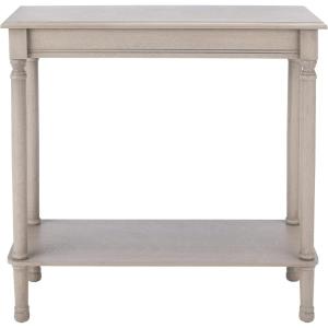 Safavieh Home Collection Tinsley Brown Rectangular Bottom Shelf Console Table(Greige)