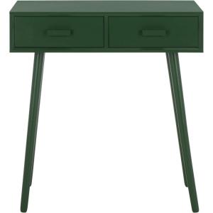 Safavieh Home Dean Mid-Century Modern Slate Grey 2-drawer Console(Garden Green)