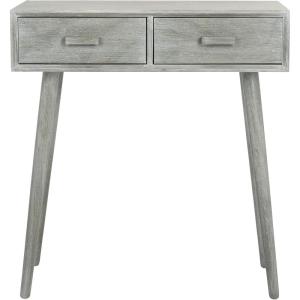 Safavieh Home Dean Mid-Century Modern Slate Grey 2-drawer Console(Slate / Grey)