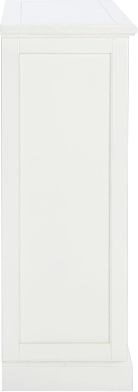 image:imageSAFAVIEH Home Collection Maralah 5Shelf Solid Wood Bookcase White 25 Wide Storage Display Shelf Fully Assembled AMH6634BWhite