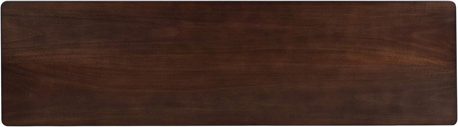 image:imageSafavieh Home Bruno Industrial Walnut and Black Storage Shelves TV Media Stand