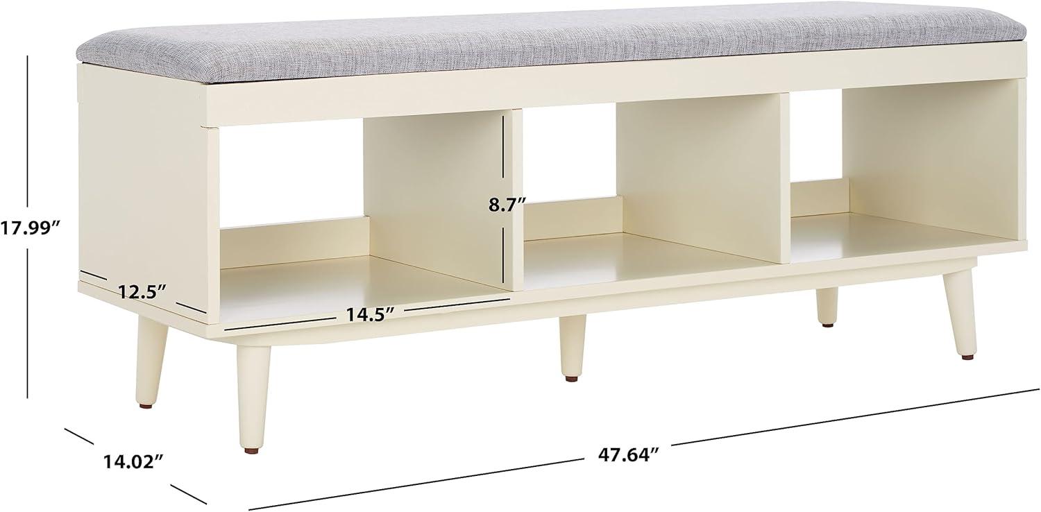 image:imageSafavieh Home Collection BCH5000 Bench GreyCream
