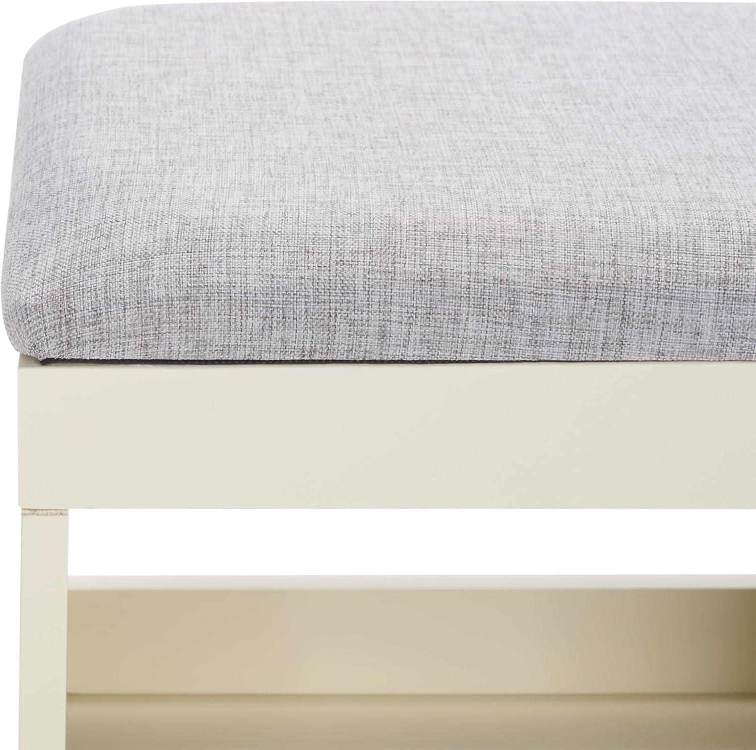 image:imageSafavieh Home Collection BCH5000 Bench GreyCream
