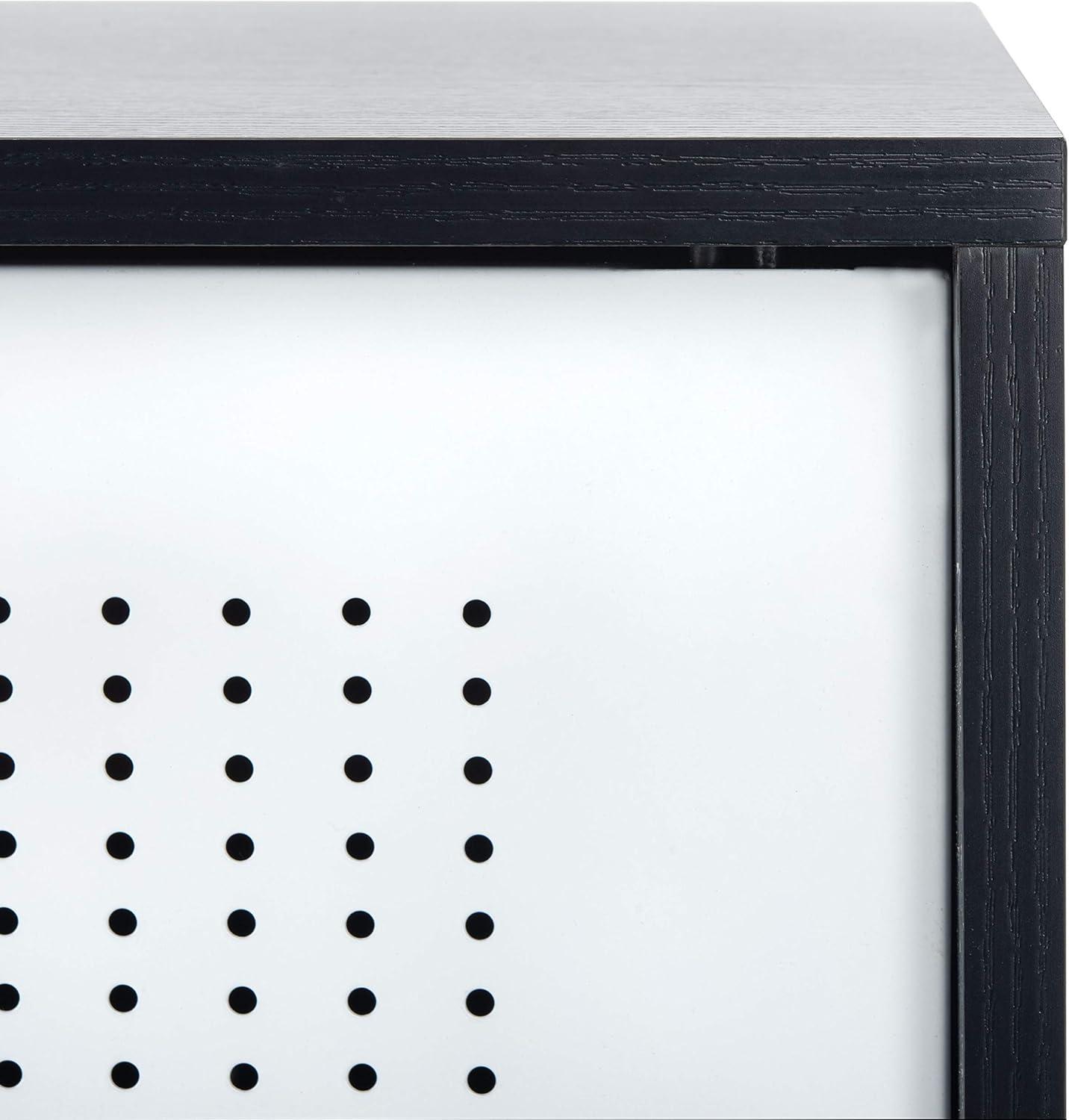 image:imageSafavieh Home Shiloh MidCentury Modern White and Walnut TV Media StandWhite Black