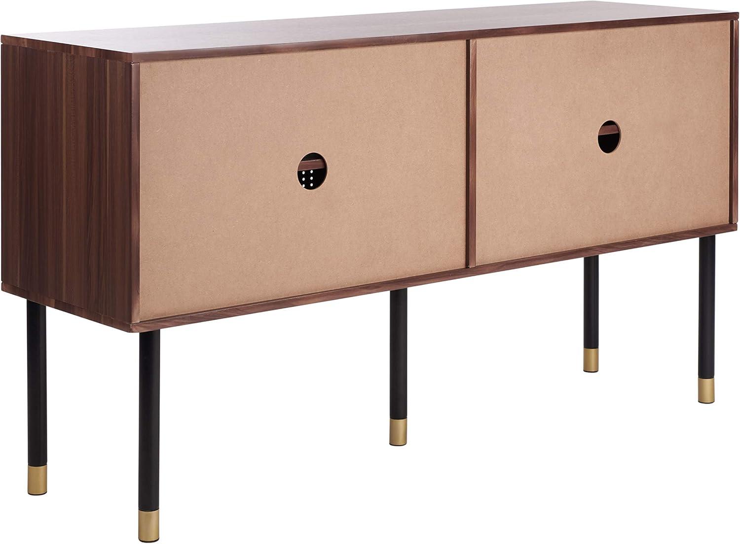image:imageSafavieh Home Shiloh MidCentury Modern White and Walnut TV Media StandWhite Walnut