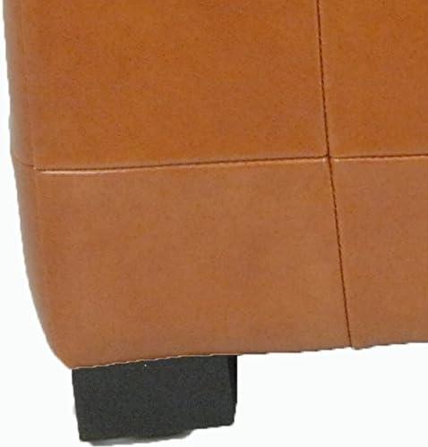image:imageSafavieh Hudson Collection Nolita Leather Large Storage Bench SaddleSaddle