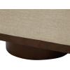 SAFAVIEH Couture Collection – Vianna Boucle Storage Bench, Black Upholstered Bench with Natural Wood Legs, Modern Entryway Bedroom Accent Seating (SFV5049C)(Beige/Walnut)
