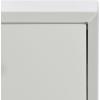 SAFAVIEH Couture Collection – Zack Grey 6-Drawer Wood Dresser with Silver Accents, Modern Storage Chest (DUP1004J)(Grey/Silver)