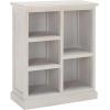 SAFAVIEH Home Collection – Maralah 5-Shelf Solid Wood Bookcase, White, 25″ Wide Storage Display Shelf, Fully Assembled (AMH6634B)(White Washed)