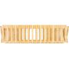 SAFAVIEH Home Collection Home Collection Acheta Natural Bamboo 3-Tier Shoe Storage Shelf