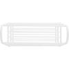 SAFAVIEH Home Collection Mira White Metal 3-Tier Storage Shoe Rack