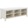 Safavieh American Homes Collection Sadie Off White Low Bookcase(White)