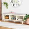 Safavieh Home Collection BCH5000 Bench, Grey/Cream
