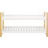 SAFAVIEH Home Collection Home Collection Wylie White/Natural Storage Shoe Rack