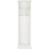 SAFAVIEH Home Collection Layli Farmhouse Antique White 4-Shelf 2-Hook Top Storage Hall Tree (Fully Assembled)(Antique White)