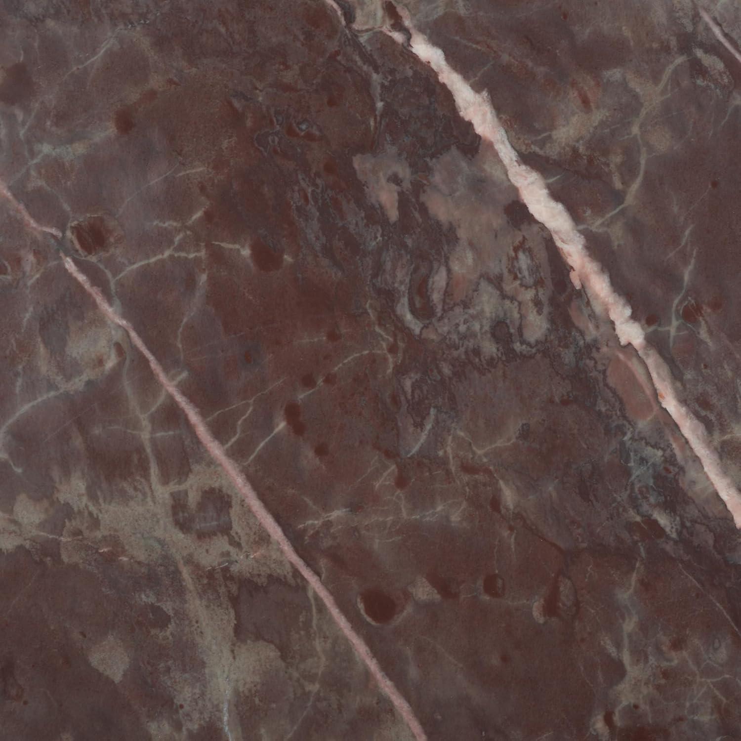 image:imageSAFAVIEH Couture Collection Valentia Light Grey Marble Accent TablePink