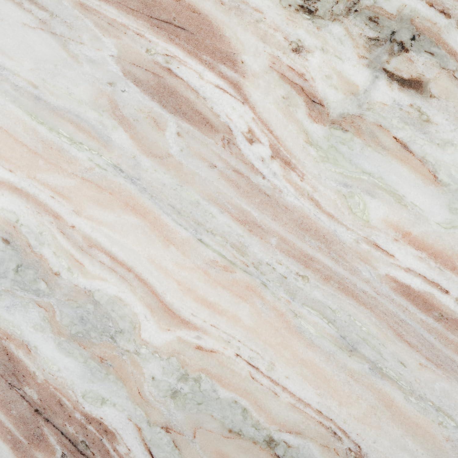 image:imageSAFAVIEH Couture Collection Valentia Light Grey Marble Accent TableWhiteBrown