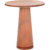 SAFAVIEH Couture Collection Valentia Light Grey Marble Accent Table(Clay)
